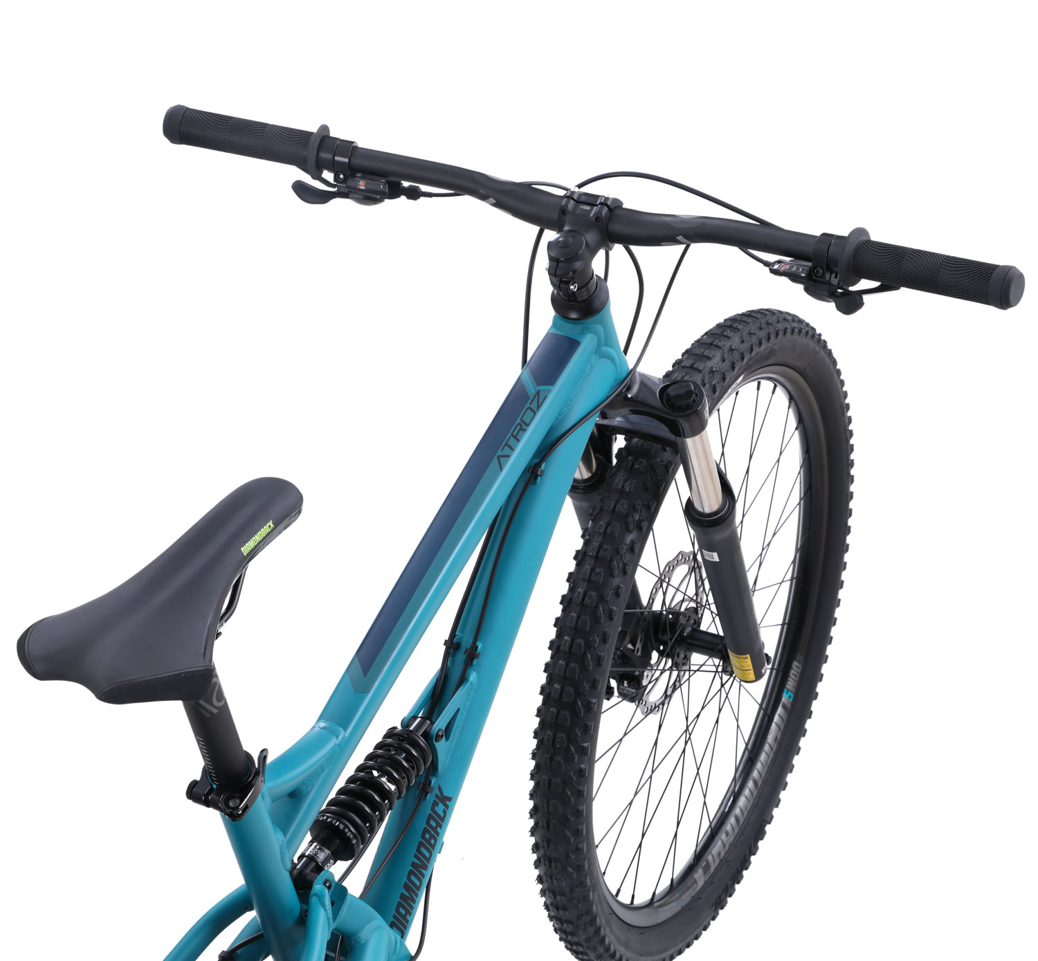 Diamondback Release Carbon Full Suspension Mountain Bike (Blue) (14