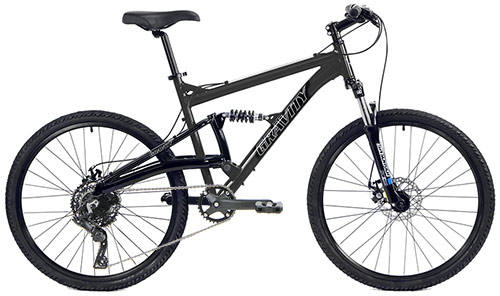 Fast Aluminum Full Suspension 26er, OffRoad, Dual Suspension Mountain Bikes

Gravity Advanced 1BY9 Speed, ALU Rims, MICROShift Advent 1BY9 Speed Full Suspension 26er and OffRoad Specific Components, Powerful Disc Brakes