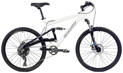 Fast Aluminum Full Suspension 26er, OffRoad, Dual Suspension Mountain Bikes

Gravity Advanced 1BY9 Speed, ALU Rims, MICROShift Advent 1BY9 Speed Full Suspension 26er and OffRoad Specific Components, Powerful Disc Brakes