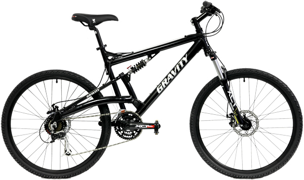 Gravity FSX 3.0 Full Suspension Mountain Bikes