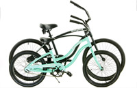 beach cruisers bikes and bicycles for the beach compare to Nirve, Micargi or Electra cruisers