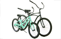 beach cruisers bikes and bicycles for the beach compare to Nirve, Micargi or Electra cruisers