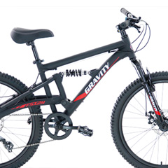 BikeShop Quality Aluminum Shimano  Full Suspension Mountain Bikes  Lil Riders Gravity FSX24