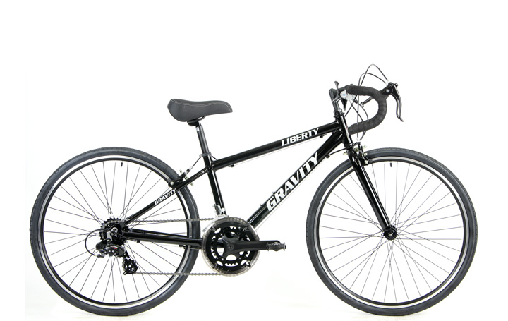  *ALL BIKES FREE Ship48US  Bike Shop Quality Aluminum Shimano Drivetrain Road Bikes for Lil' Riders Gravity Liberty Race Road Bikes with Drop Bars for Town, Neighborhood or Asphalt Riding  