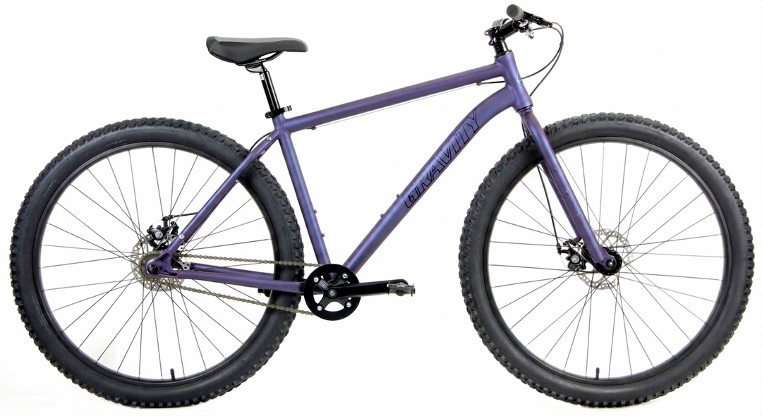 Black 275 Gravity DeadEye 29er  Mountain Bike