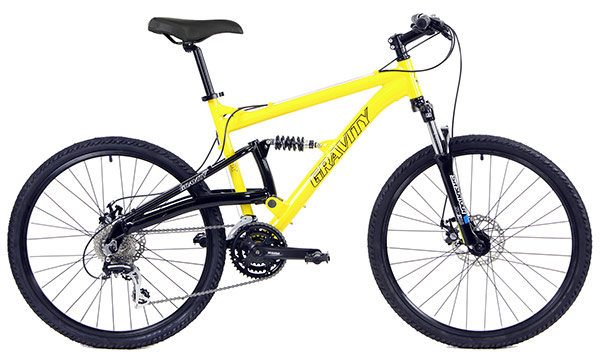 Yellow Mountain Bikes, MTB, Full Suspension Gravity FSX 1.0