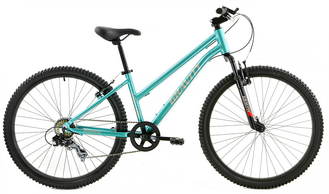 Black 275 Gravity BaseCamp V7 Mountain Bike