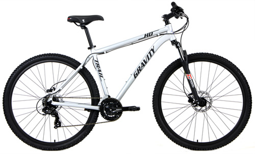 NEW Gravity HD TRAIL 27.5
FULL Shimano 24spd, LongTravel Forks, Double Wall Rims
Powerful HYDRAULIC Disk Brake Mountain Bike 27.5s