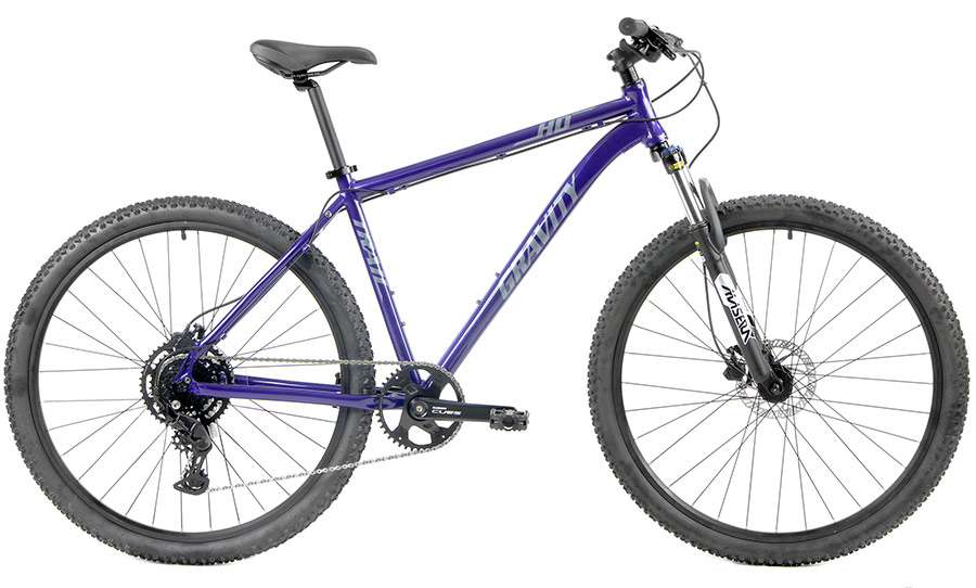 Fast Aluminum Front Suspension 29er, OffRoad, Commuter Bikes
Gravity OffRoadCUES 1BY9 Speed, ALU Rims, Shimano CUES 1BY9 Speed Front Suspension 29er and OffRoad Specific Components, Hydraulic Disc Brakes