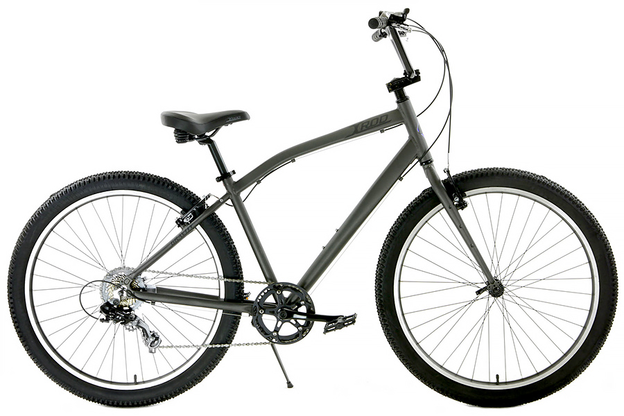 Matte Dark Gray Gravity X-Rod 7 Mountain Bike
