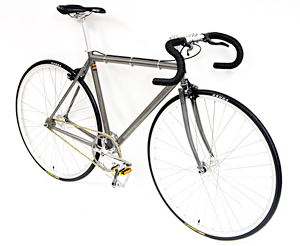 Raw Fixie Mercier Stripper Track Bikes in ChromePlated 