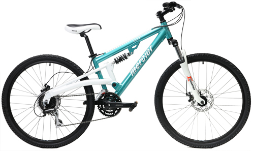 Mercier Mount Elle Ladies Sizes Women's Full Suspension Mountain Bikes