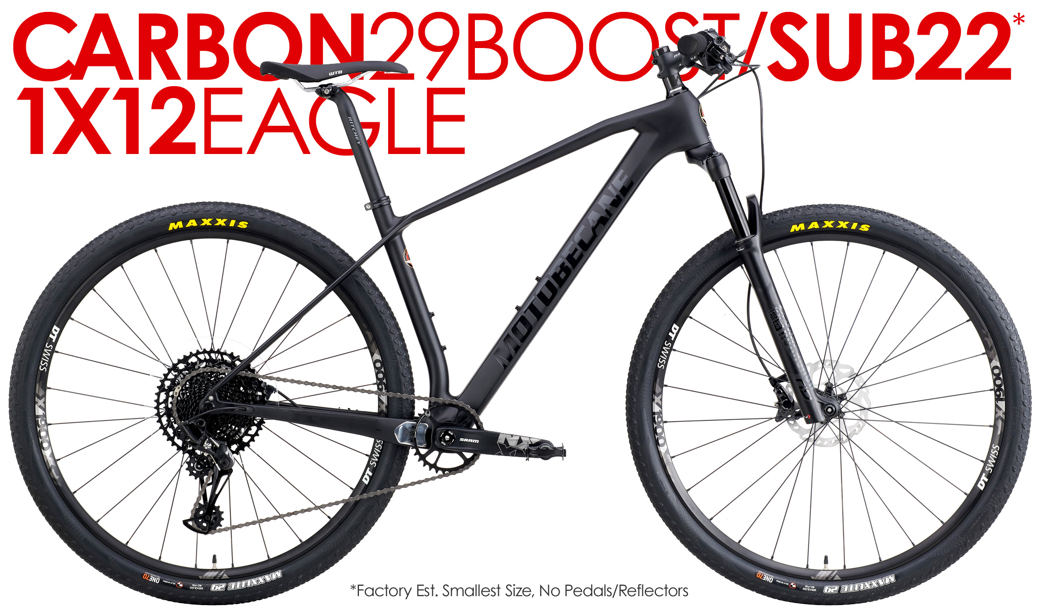 Glad droefheid gesprek Save up to 60% off new Mountain Bikes - MTB - FULL CARBON 29er BOOST  Hardtails Motobecane FLY 29 CF NX-EAGLE 1X12, RockShox SID Forks SRAM EAGLE  1X12, DT SWISS Tubeless Compatible