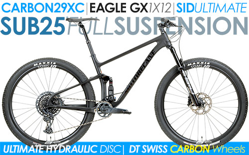 2024 Motobecane HALBoost CF29 FULL Suspension, SRAM EAGLE GX12, Carbon 29er SUB26lb* MountainBikes ROCKSHOX PIKE Forks, DT SWISS Tubeless Whls, Maxxis Pro Level Tires, 140/150mm Travel, Advanced Engineered Carbon Fiber List $5999 Incredible HOT DEAL $3499  ENDS SOON Click Here to Save Up To 60% SRAM LEVEL Hydraulic Disc/ 1X12 SRAM EAGLE/ Rockshox PIKE FORKS/ ThruAxle