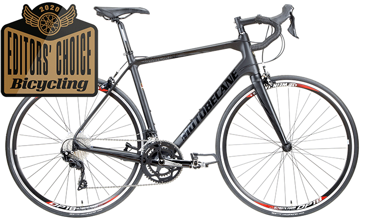Bicycling Magazine Editors Choice Carbon Motobecane Immortal Spirit Shimano equipped road bikes