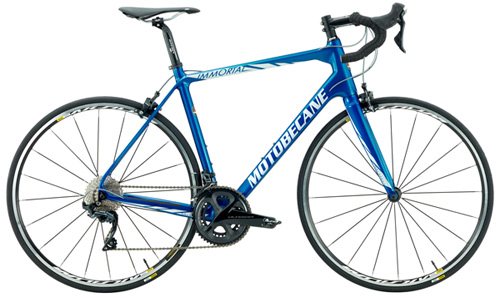 Carbon Motobecane Immortal Carbon Shimano equipped road bikes
