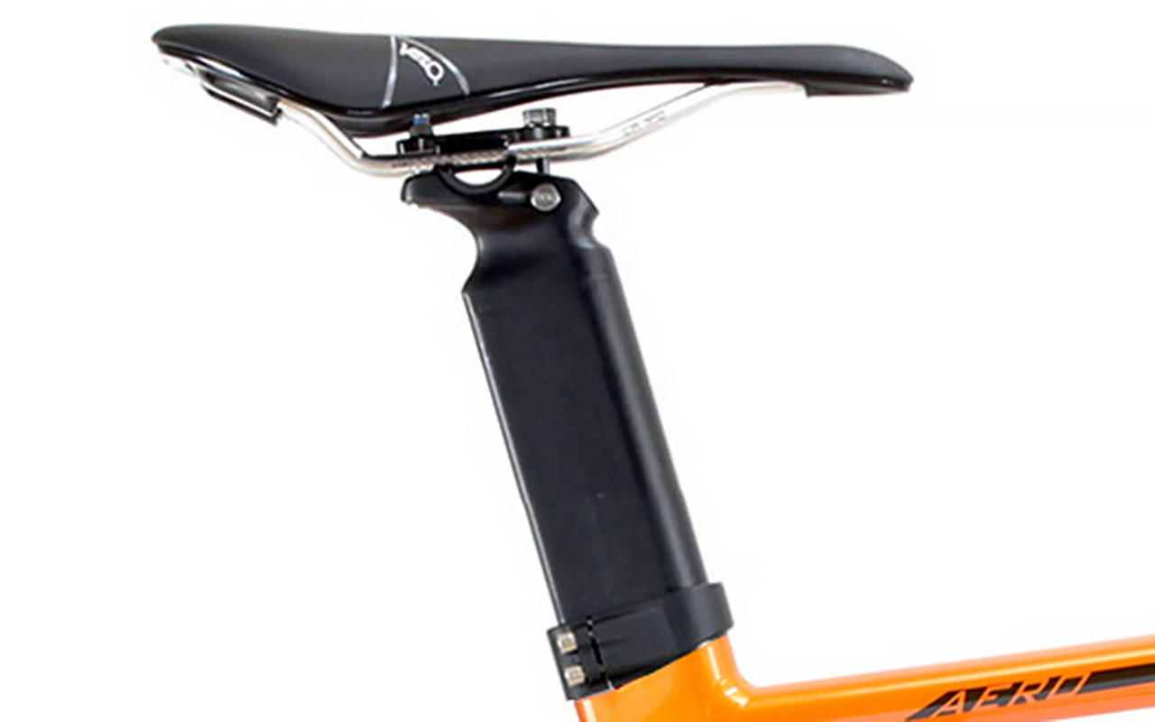 Aero seatpost detail