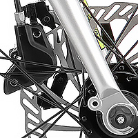NEW Disc Brake Steel Flat Bar Road Bikes On Sale + FREE SHIP 48 Super Road, Hydraulic Disc Brake, Reynolds High Grade Steel Bikes with CrMo Forks Motobecane Cafe STRADA Plus DoubleWall Aluminum Rim Wheels