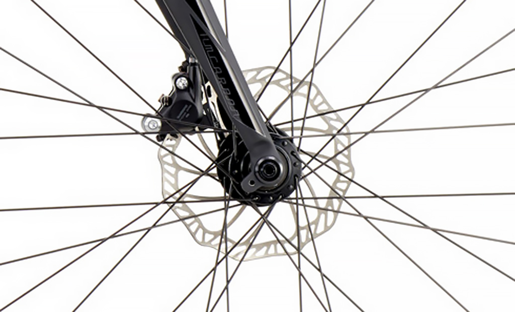 Full Carbon Design with BentoBox BrazeOns, Slick Internal Cable Routing Gravel Road Motobecane MuleKick CF RX600 DiscBrake Gravel Road Bike