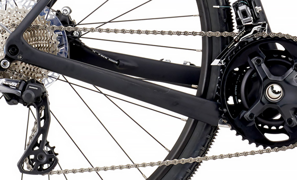 Dynamic Angle Chainstay, Full Carbon, Disc Brake Gravel Road Bike