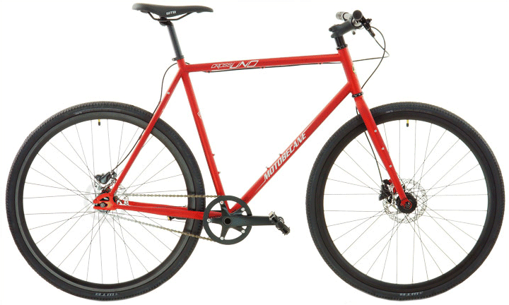 Colors available CycloCross | Single Speed, HYDRAULIC Disc Brake | Flat Bar Road Bikes 2024 Motobecane UNO OUTCAST PRO