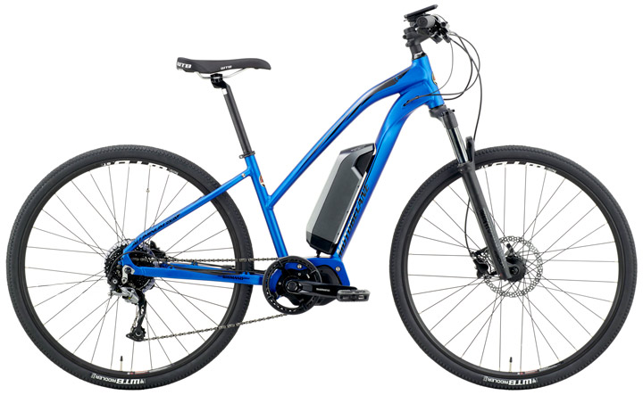 Black FlatBar Gravel Motobecane Elite eAdventure Electric Bikes