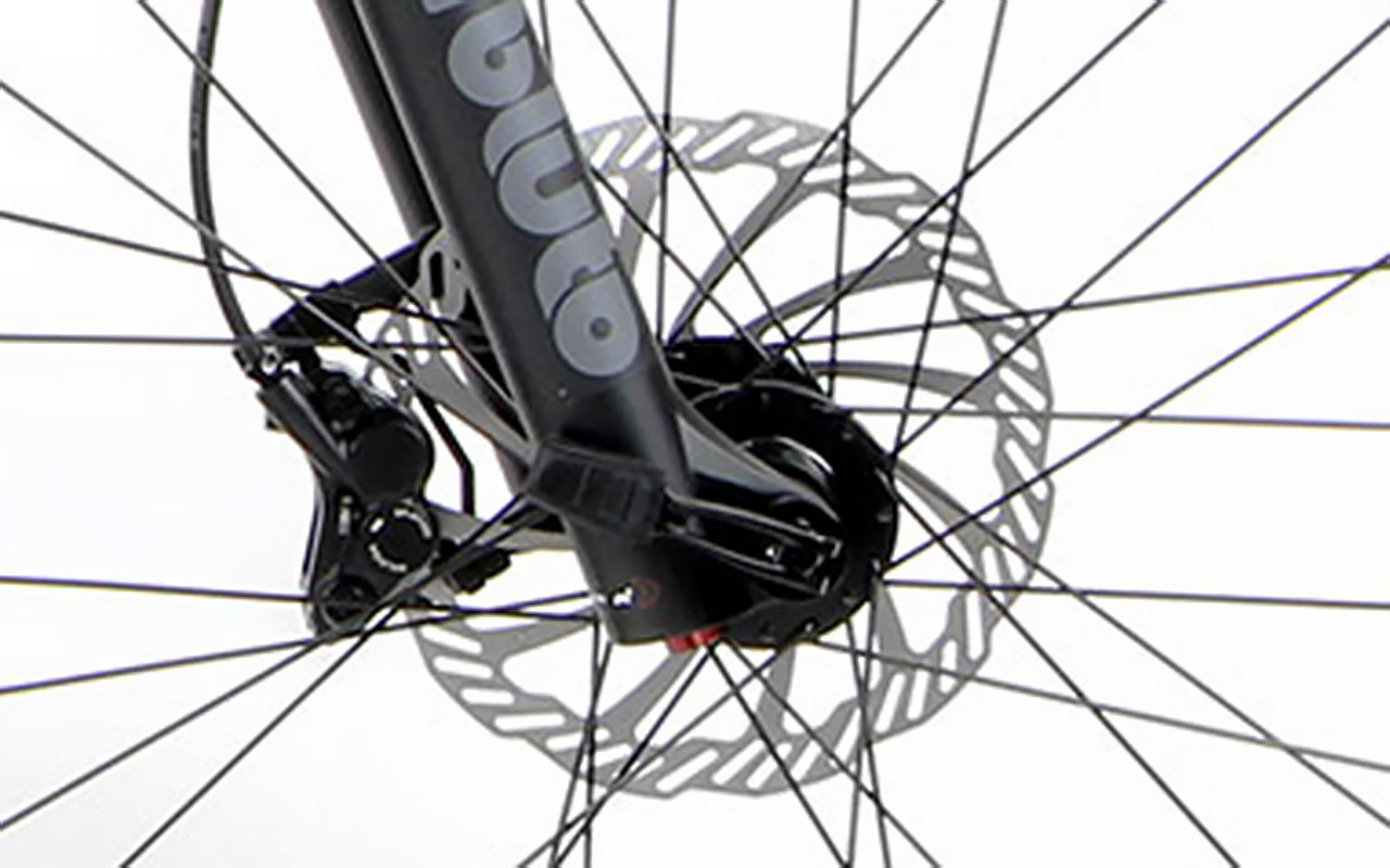 HYDRAULIC Disc Brakes, Rockshox Bluto Lockout Suspension Forks Fatbikes