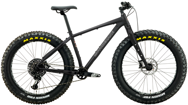 Motobecane 2019 NightTrain EAGLE, SL ALU Equipped Incredible Hydroformed ALU Fat Bikes, SRAM GX 1X12Spd Fat Tire Mountain Bikes with Tapered HeadTubes, Thru-Axles