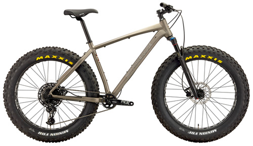 Motobecane 2019 Rockshox Bluto Sturgis NX MuleFut Tubeless Compatible Wheel Equipped Fat Bikes, SRAM NX EAGLE 1X12Spd Fat Tired Mountain Bikes with Tapered HeadTubes, Thru-Axles