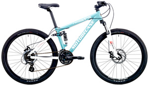 BIKES FREE SHIP 48 Powerful Disk Brakes, Motobecane Nimble FS 24Spd Womens Full Suspension Mountain Bikes+ FR Lockout