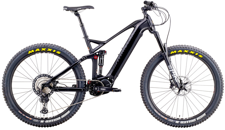 *ALL BIKES FREE SHIP48 FREE SHIP 48 LTD QTYS of these 5" Travel Full Suspension 27.5Plus / eBoost Mountain Electric bikes 2022 Motobecane HAL eBoost TEAM  Advanced Integrated Battery, Shimano XT1X12 / E8000 Electric MidDrive 27.5PLUS Full Suspension Electric Mountain eBikes Shimano XT Hydraulic Disc Brakes Rockshox PIKE 150mm Forks