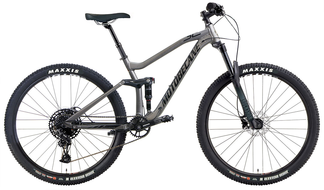 MatteGray Motobecane HAL29 XCT Trail/XC Mountain Bikes