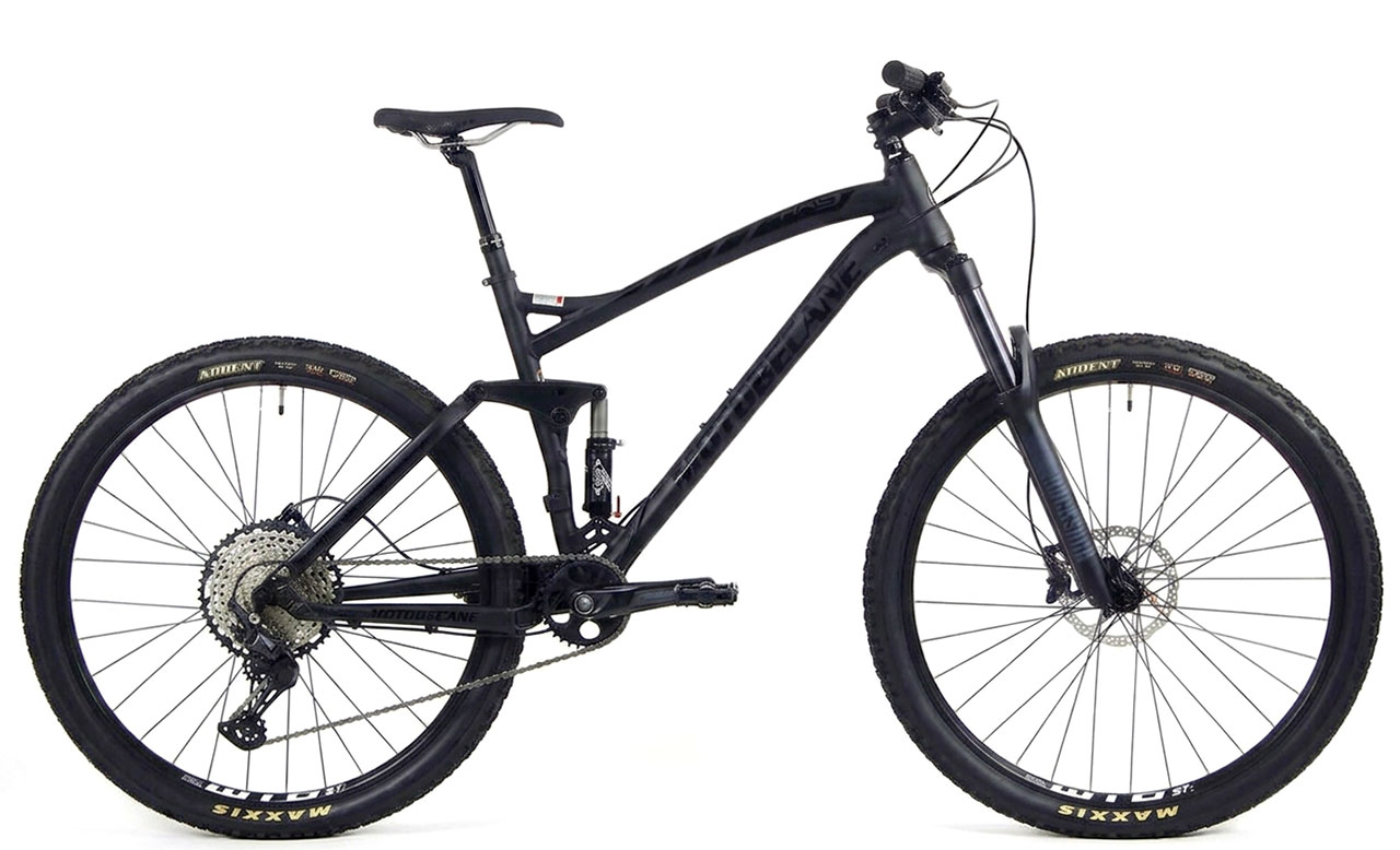 MatteBlack Motobecane HAL 5.5 EXPERT 29er full suspension Boost mountain bike