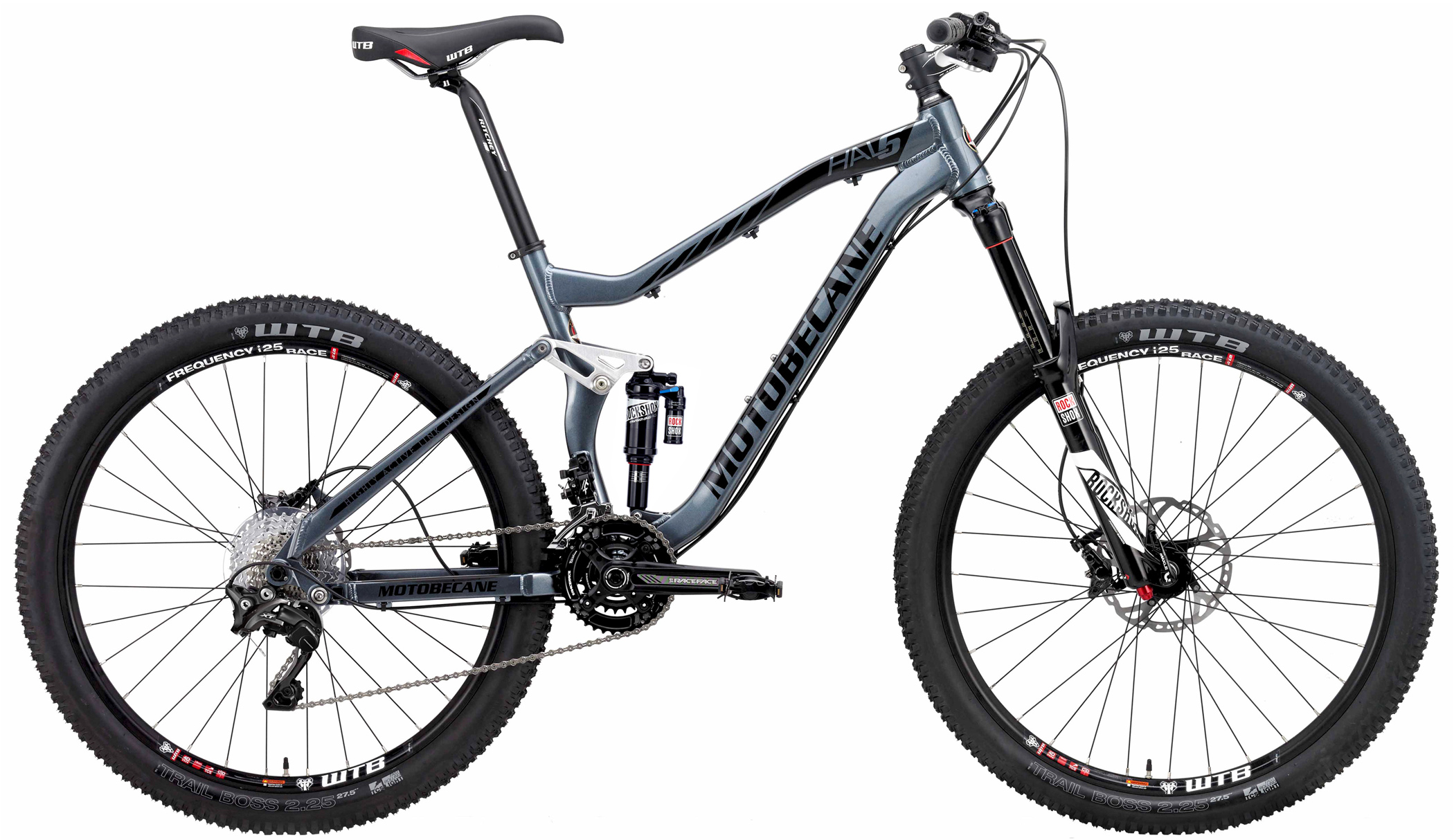 Save Up to 60 Off 27.5 Six Inch Travel All Mountain Shimano DynaSys Motobecane HAL6 PRO Edition 27.5 650B Full Suspension Mountain Bikes Shimano Deore XT M8000 2x11 Speed Shimano XT