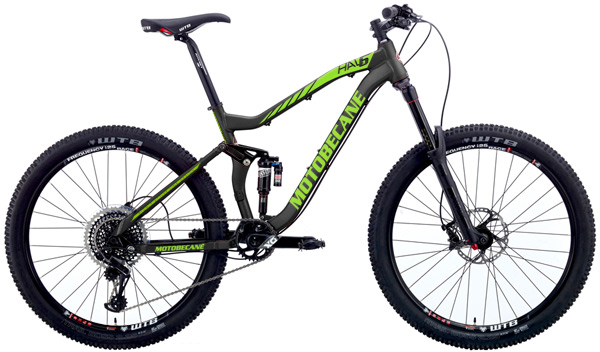 2018 Motobecane HAL6 TEAM Edition 27.5 / 650B Full Suspension Mountain Bikes SRAM EAGLE 1x12 Speed Shimano XT Hydraulic Disc Brakes Rockshox Pike 160mm Forks