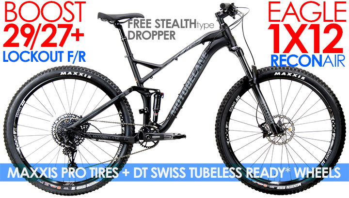 140mm full suspension bike