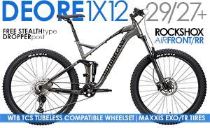 Motobecane Full Susp. 5.1"Travel HAL BOOST DEORE 1X12 29 or 27PLUS