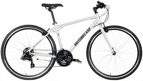 Save Up to 60% Off New Aluminum, Full Shimano Drivetrain Hybrid Bikes 2024 Motobecane Cafe 21 Speed in Mens and Ladies