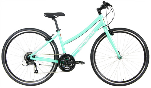 Save Up to 60% Off New Aluminum, Full Shimano Drivetrain Hybrid Bikes 2025 Motobecane Cafe Latte in Mens and Ladies