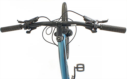 Ladies EggBlue (Gloss) Motobecane Elite Adventure SS24, Light/Strong Aluminum, FlatBar Gravel/Hybrid Bikes
24 Speed, Light/Strong Aluminum Design with Powerful Hydraulic Disc Brakes, Comfy AIR Suspension Forks