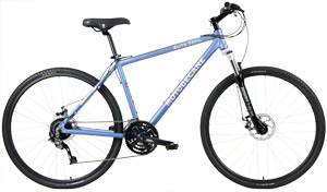 Shimano Alivio, 24 Speed Adventure Hybrid Front Suspension Bikes  2013 Motobecane Elite Trail