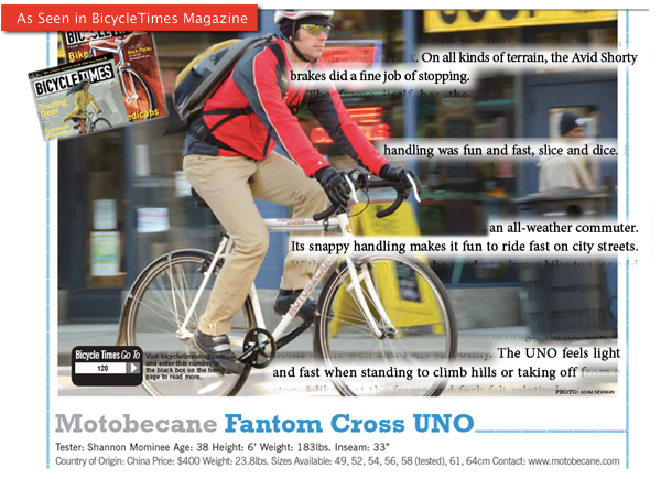 FlatBar Gravel/Cross Motobecane Uno Outcast Powerful DiscBrake Road Bike