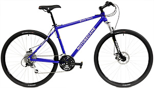 Shimano Alivio, 24 Speed Adventure Hybrid Front Suspension Bikes  2013 Motobecane Elite Trail