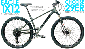 NEW BOOST Front Suspension 27.5 MTBs Motobecane Fantom Boost ELITE WTB 27.5x3.0 Tires, Tubeless Compat. Rims, LockOut Forks, SR