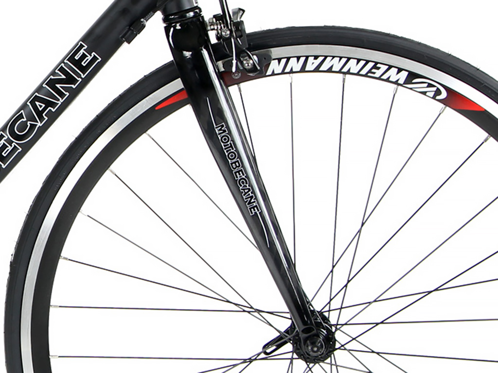 Motobecane Mirage SLX-XTL straight blade carbon fork detail