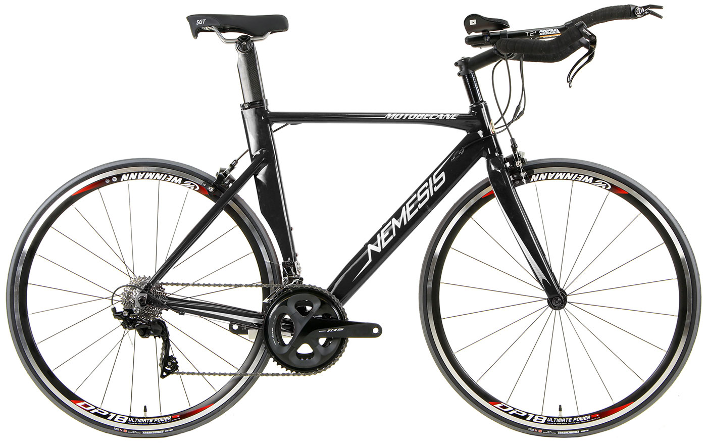 JetBlack Motobecane Nemesis Triathlon Bike