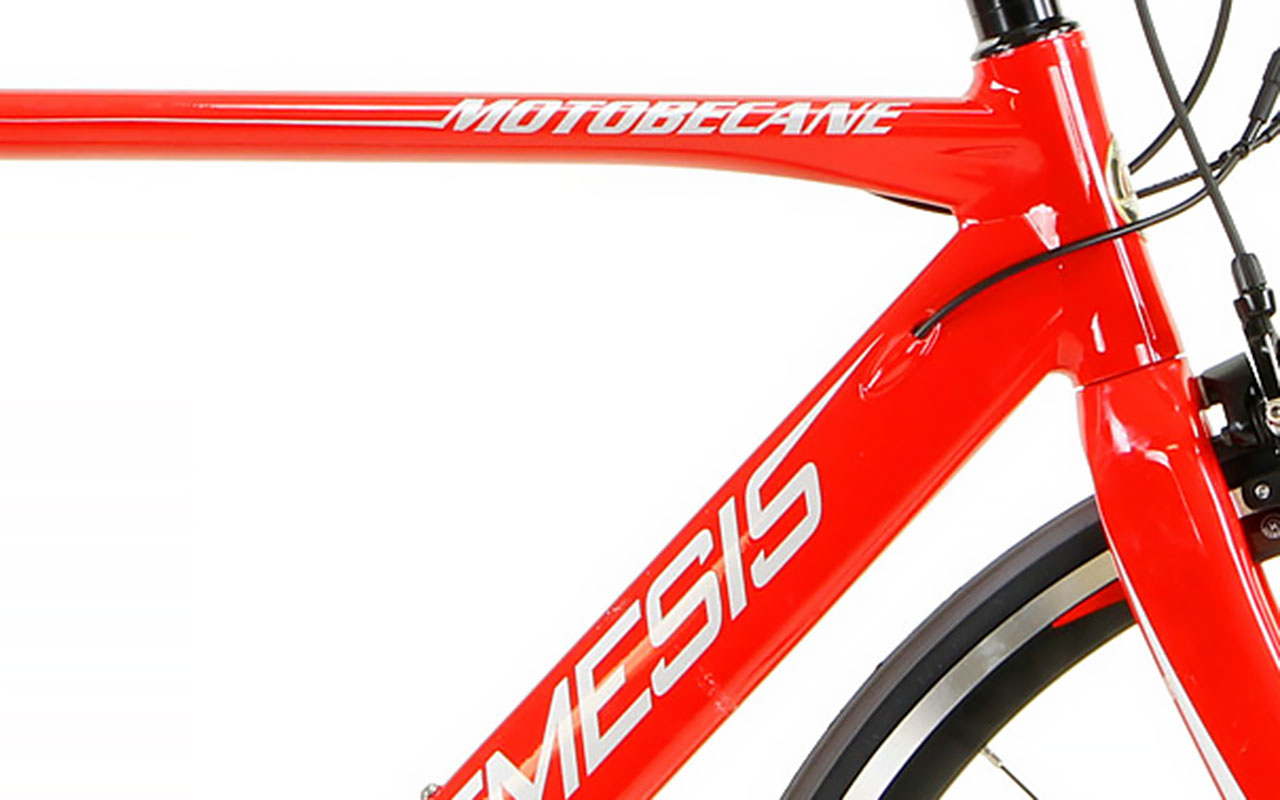 Motobecane Nemesis Tri aero aluminum frame detail