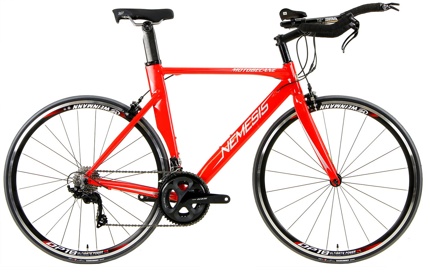 GuardsRed Motobecane Nemesis Triathlon Bike