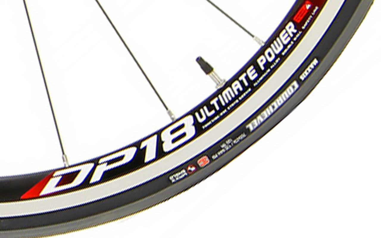Weinmann DP18 aero wheelset on Motobecane Nemesis Triathlon Bike