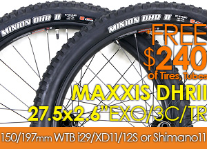 FREE Tires, FatBike Wheels Shimano/XD 27PLUS Wheels FREE Tubes +Maxxis Minion Tires worth Upto $240, Light / Strong AL WTB i29 TCS Rims, Smooth XD or Shimano Disc Brake Hubs. FREE Ship 48US Compare $799 HOT Deal ONLY $299  +FREE Ship48 SAVE HUNDREDS SHOP NOW Click HERE Save Up To 60% 